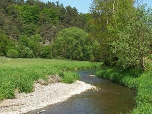 řeka Střela U Hrádku