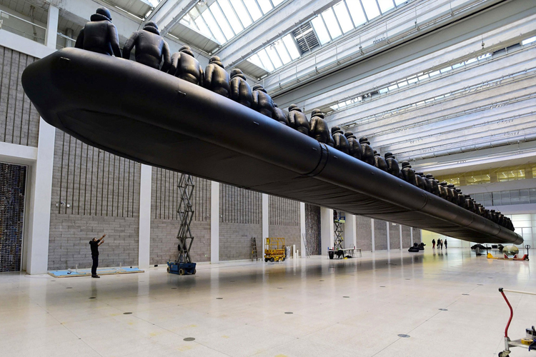 Ai Weiwei Law Of The Journey National Gallery Prague 4