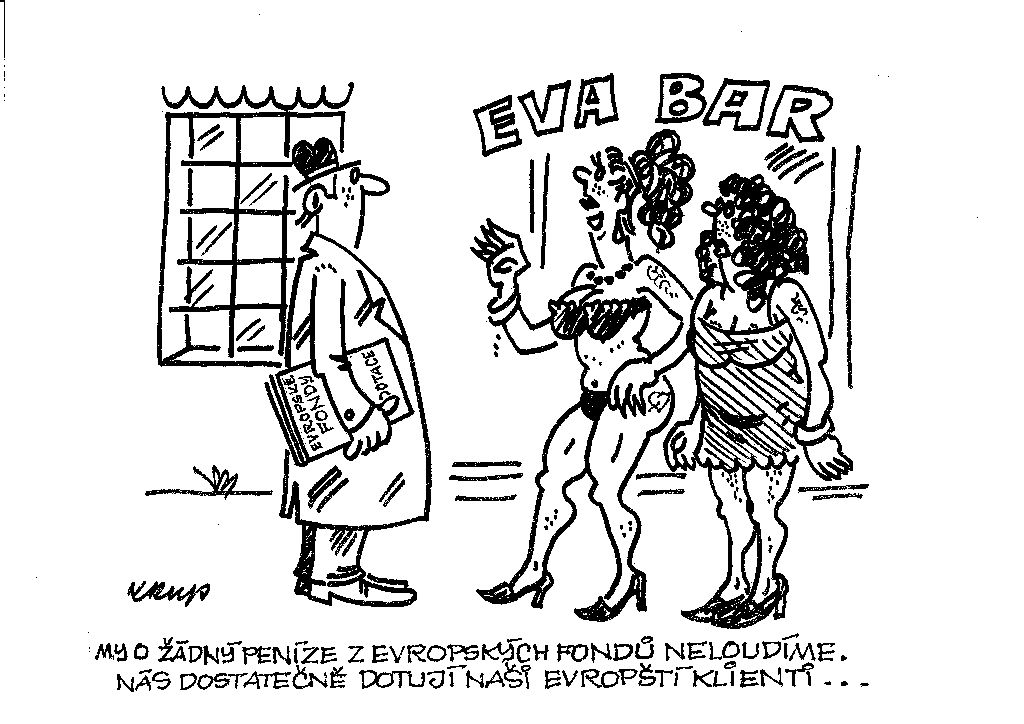Kresba: Oldřich Krupička